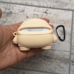 Силиконовый чехол Alitek для наушников Apple AirPods Pro Акула в свитере + карабин фото от покупателей 3