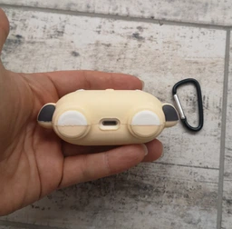 Силиконовый чехол Alitek для наушников Apple AirPods Pro Акула в свитере + карабин фото от покупателей 2