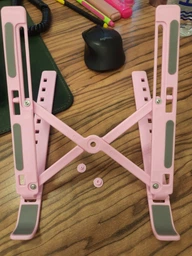 Підставка для нетбука UKC Laptop Stand Rose фото від покупців 1