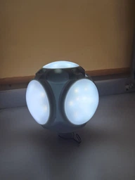 Кемпенгова лампа ліхтар із зарядкою від сонячної енергії LED Bailong BL-2029 (2918610816196) фото від покупців 4