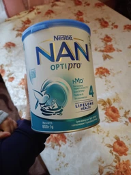 Смесь молочная сухая NAN 4 Optipro с 5 олигосахаридами и L. Reuteri для детей от 18 месяцев 800 г (8445291444225)