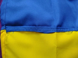 Флаг Украины государственный уличный габардин 90 см х 140 см Сине-желтый TM Novynka фото от покупателей 12