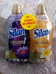 Набор кондиционеров для белья Silan Aromatherapy Сказочный Лотос 1100 мл + Захватывающий Френджипани 1100 мл (9000101815894) фото от покупателей 5