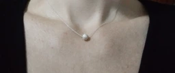 Серебряное колье Нежность 45