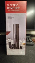 Аккумуляторный электрический штопор 4 в 1 Zally ProWine PV1