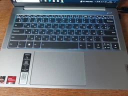 Ноутбук Lenovo IdeaPad Slim 5 14ABR8 (82XE006VRA) Cloud Grey / 14" IPS WUXGA / AMD Ryzen 5 7530U / RAM 16 ГБ / SSD 512 ГБ / Підсвітка клавіатури / Зарядка через Type-C фото від покупців 19