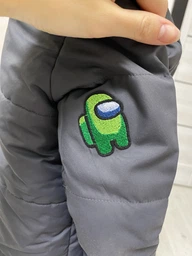 Різнокольорові чоловічки 12 шт нашивки на одяг 42х55 мм Embroidery (76511) фото від покупців 2