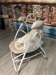 Колиска гойдалка CARRELLO Nanny 3в1 CRL-0005 Beige Dot Закачуючий центр Карелло Нанні фото від покупців 3