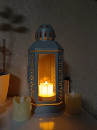 Свічка LED з Підсвічуванням, Нічник (5х3, 5х3, 5см) Батарейки