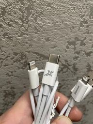 Кабель Grand-X CL-03B TypeC/Lightning 12 Вт для зарядки iPhone Черный фото от покупателей 1