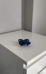 Мини квадрокоптер JJRC H36 с 6-ти осевым гироскопом (Синий)