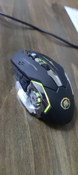 Ігрова комп'ютерна миша Epik T2 RGB підсвічування провідна White