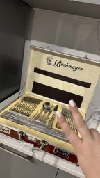 Набір столових приборів Bachmayer BM-7219 72 предмети в кейсі на 12 персон