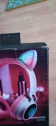 Детский планшет для рисования графический для детей игровой lcd со стилусом фотоаппарат для детей с мгновенной печатью снимков 3в1 электронная доска для рисования наушники с ушками блютуз беспроводные лед подсветка подарок для мальчика Голубой 69513 фото от покупателей 4