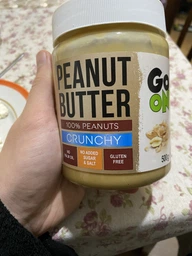 Арахисовая паста Go On Nutrition Peanut Butter Crunch, 900 грамм стеклянная банка фото от покупателей 15
