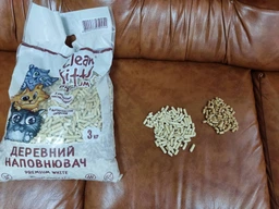 Смерековий карпатський Наповнювач для котячого туалету Clean Kitty Premium White Деревний з натуральної смереки 3 кг фото от покупателей 7