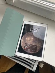 Чехол обложка BBM1 Leather для iPad 2017/2018 9,7" Серо-фиолетовый фото от покупателей 6