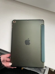 Чехол обложка BBM1 Leather для iPad 2017/2018 9,7" Серо-фиолетовый фото от покупателей 5