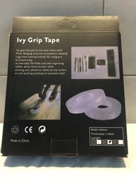Клейкая лента-липучка Ivy grip tap 2 м Memos, моющийся Nano Прозрачный Водонепроницаемый