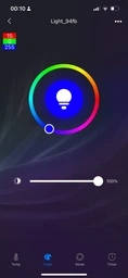Wi-Fi смарт лампа Atom RGB Apple Homekit