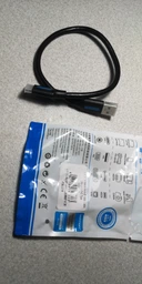 Кабель Vention USB 3.0 Type-A > Micro-B 0.25 м 5 Гбіт/с 2А для HDD/SSD Чорний (COPBC) фото від покупців 2