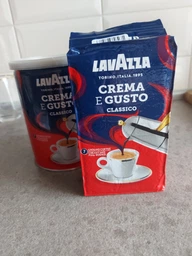 Кава мелена LAVAZZA для еспрессо машин 40% арабіка/60% робуста crema e gusto espresso 4*250г фото від покупців 17
