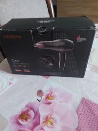 Фен дорожный Ardesto HD-Y120T 1200W складная ручка 2 скорости/2 температурных режима 1.8м черный фото от покупателей 1