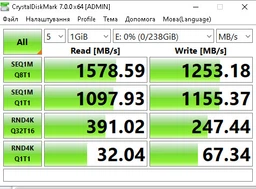 SSD диск Gigabyte 256GB M.2 2280 NVMe PCIe 3.0 x4 NAND TLC (GP-GSM2NE3256GNTD) фото от покупателей 13