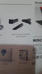 Моющий пылесос с аквафильтром BOSCH BWD421PET фото от покупателей 9
