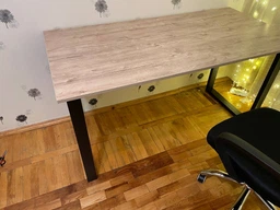 Письменный стол Ferrum-decor Драйв 750x1000x700 Черный металл ДСП Дуб Сонома 16 мм (DRA067) фото от покупателей 8
