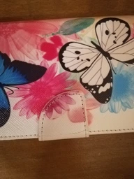 Чохол-книжка Deexe Color Wallet для Motorola Moto G54 / G54 Power - Two Butterflies
