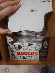 Вологі серветки "Mickey Mouse" - Huggies BW Baby Cleancing Wipes 56шт (673909-143883) фото від покупців 4
