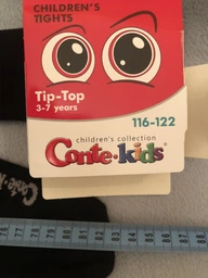 Детские колготки 6-7 лет хлопковые Conte Kids Tip-Top 4С-07СП-000 116-122 см Черные (4810226018248) фото от покупателей 2