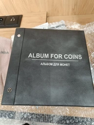 Альбом "For coins" для 220 монет и 4 бон | Бордо