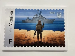 Картина на холсте Holst Art Руский воєний корабль 54.5х38 см фото от покупателей 3
