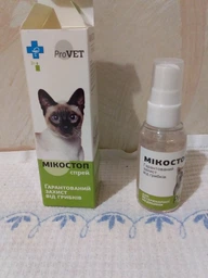 Противогрибковый спрей ProVET Микостоп для кошек и собак, 30 мл (4823082427376)