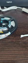 Світлодіодна стрічка з датчиком руху LED USB 5V 8W 6000К холодний 2m 120led фото від покупців 2
