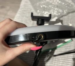 Комплект блогера RZTK Ring Light Black (кільцева led лампа 26 см / 10 Вт / штатив)