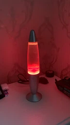 Настольная Лава лампа с воском LAVA LAMP 41см Красная фото от покупателей 10