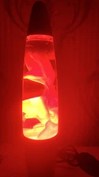 Настольная Лава лампа с воском LAVA LAMP 41см Красная фото от покупателей 9