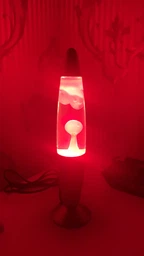 Настольная Лава лампа с воском LAVA LAMP 41см Красная фото от покупателей 8