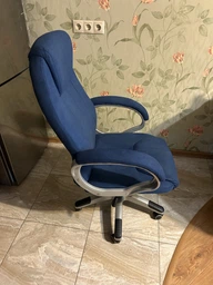Ортопедическое компьютерное кресло Prime ткань, цвет - Серый фото от покупателей 3