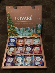 Новогодняя коллекция чая Lovare Merry Christmas 12 видов по 5 шт (4823115403285) фото от покупателей 14