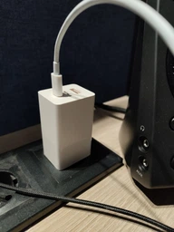 Зарядний пристрій Gelius Nimble GaN 65W GP-HC051 White w/Type-C to Type-C cable (90473)