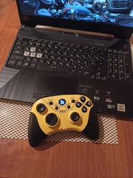 Бездротовий геймпад RZTK GamePad BT5.0 PC/iOS/Android/PS3/PS4 Yellow фото від покупців 2