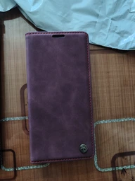Чехол-книжка CaseMe из нубука для Samsung S21 Чёрный фото от покупателей 1