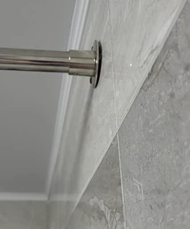 Карниз для ванной Комфорт полукруглый 170×100