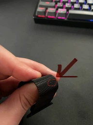 Металевий ремінець Fruct Milanese Loop Band для Apple Watch 42/44/45/46/49 mm Black фото від покупців 5