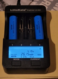 Акумулятор 18650 Li-Ion Vipow ICR18650 FlatTop, 2500mAh, 3.7V, Blue фото от покупателей 10