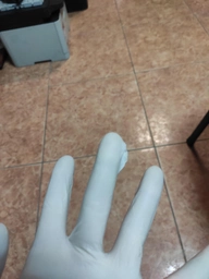 Одноразовые перчатки MedTouch латексные без пудры Размер S 100 шт Бежевые (4820226660101/Н325894)
